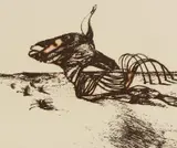 Untitled by Sidney Nolan, printed at White Ink Studio, sold Oct 2025