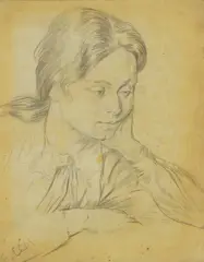 Edna Clarke Hall, Untitled, pencil 21 x 17cm Provenance: With New Grafton Gallery