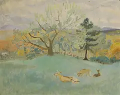 Winifred Nicholson, Untitled, 1946 oil on board 56 x 67cm Provenance: The artist; Crane Kalman Gallery
