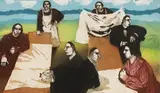 Karolina Larusdottir, Untitled, 'The End of the Day' etching and aquatint in colours