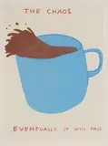 David Shrigley, Untitled, 2022 offset lithograph in colours
