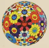Untitled by Takashi Murakami, 'Flower Ball' lithograph in colours, sold Oct 2025