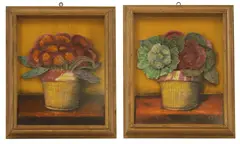 Untitled by Patrizia Medail, 1998' fabric collage, sold Sep 2025