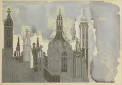 Walter Hoyle, Untitled, both signed 'Walter Hoyle' in pencil l.r.