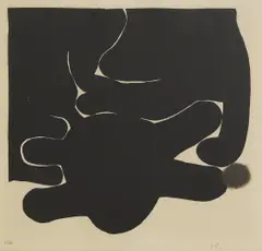 Untitled by Victor Pasmore, 'Points of Contact- Transformation 5' (Bowness & Lambertini 21(5)) screenprint in colours, sold Jul 2025