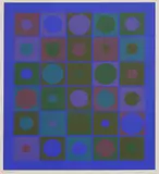 Bob Crossley, Untitled, Untitled screenprint in colours