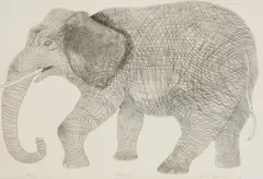 Karen Usbourne, Untitled, 1971 etching