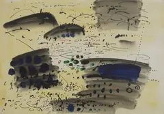 Untitled by John Piper, watercolour and gouache 56 x 78cm Provenance: With Marlborough Gallery, sold Jul 2025