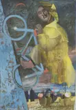 Mick Rooney, Untitled, gouache and watercolour 23 x 16cm