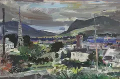 William Selwyn, Untitled, acrylic on canvas 35 x 52cm