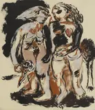 Maurice Cockrill, Untitled, ink and gouache 61 x 54cm