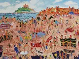Simeon Stafford, Untitled, oil on canvas 91 x 121.5cm