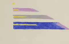Trevor Bell, Untitled, Untitled abstract pastel 44.5 x 67cm