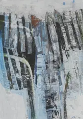 Peter Joyce, Untitled, acrylic on board 28.5 x 21cm