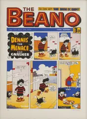 John Patrick Reynolds, Untitled, Dennis the Menace print on Perspex image 32 x 27cm (4)