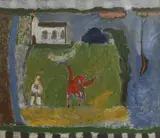 Carol Ann Sutherland, Untitled, oil on canvas 81 x 91cm From the contents of Brook House