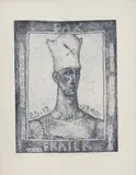 June Carey, Untitled, ‘Transmitting a Message’ etching