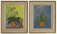 ... Poznanski, Untitled, oil on canvas 46 x 36cm (2) From the contents of Brook House