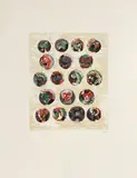 Henry Moore, Untitled, 'Pallas Head' ( CGM 289) lithograph in colours