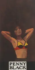Untitled by Sir Peter Blake, 'Penny Black' screenprint in colours, sold Jul 2025