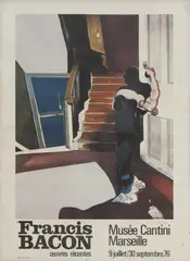 Untitled by Francis Bacon, 'Francis Bacon Oeuvres Récentres' offset lithograph in colours, sold Jul 2025