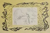 Ceri Richards, Untitled, 'The Author's Prologue' lithograph in colours