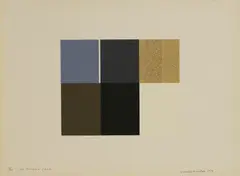 Kenneth Rowntree, Untitled, 'Welsh Print' screenprint in colours