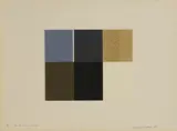 Kenneth Rowntree, Untitled, 'Welsh Print' screenprint in colours