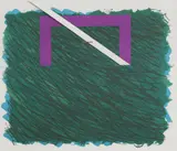 Richard Smith, Untitled, 'Bramble' lithograph in colours and collage