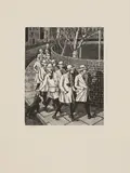 Tirzah Garwood, Untitled, 'The Crocodile' wood engraving