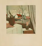 Rigmor Hansen, Untitled, 1983 five etchings with aquatint