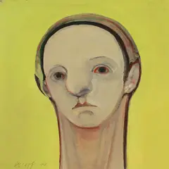 Selina Trieff, Untitled, oil on canvas paper 31 x 30.5cm