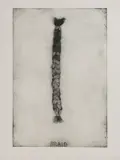 Jim Dine, Untitled, 'Braid' etching