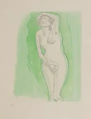 Untitled by Man Ray, and numbered 13/100 in pencil sheet 65.5 x 50cm, sold Jul 2025