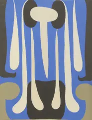 Jean Paul Philippé, Untitled, c.1992-1993 gouache on card 23.5 x 19cm