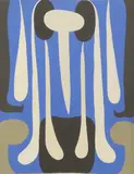 Jean Paul Philippé, Untitled, c.1992-1993 gouache on card 23.5 x 19cm