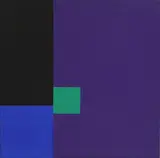 John Holden, Untitled, acrylic on canvas 60.5 x 60.5cm