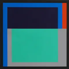 John Holden, Untitled, acrylic on canvas 60.5 x 60.5cm
