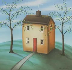 Paul Horton, Untitled, pastel 32 x 32cm