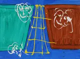 DovBer Marchette, Untitled, acrylic on paper