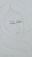 Colin Self, Untitled, pencil 40 x 23cm
