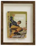 The Connor Brothers, Untitled, 2016 hand-painted vintage paperback book with silkscreen
