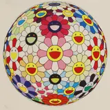 Untitled by Takashi Murakami, 'Flower Ball' lithograph in colours, sold Jul 2025