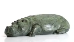 Untitled by Rosalie Johnson, bronze resin, sold Aug 2025