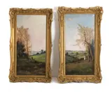 Niels H. Christiansen, Untitled, oil on canvas 39.5 x 19cm