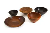 Richard Raffan, Untitled, a naturalistic carved bowl