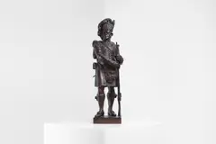 Joseph Edgar Boehm, Untitled, patinated bronze on a square base