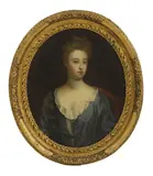 Sir Godfrey Kneller, Untitled, in a blue dress oil on canvas