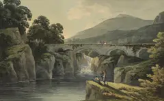 John Warwick Smith, Untitled, watercolour 13 x 20.5cm