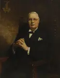 Frank O. Salisbury, Untitled, oil on canvas 111 x 86cm .